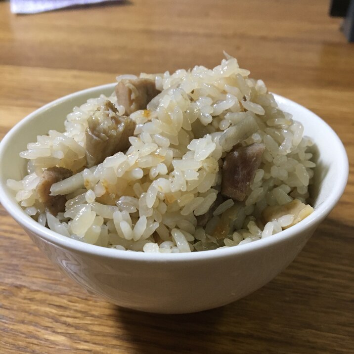 鶏ごぼうご飯 おにぎりでも☆